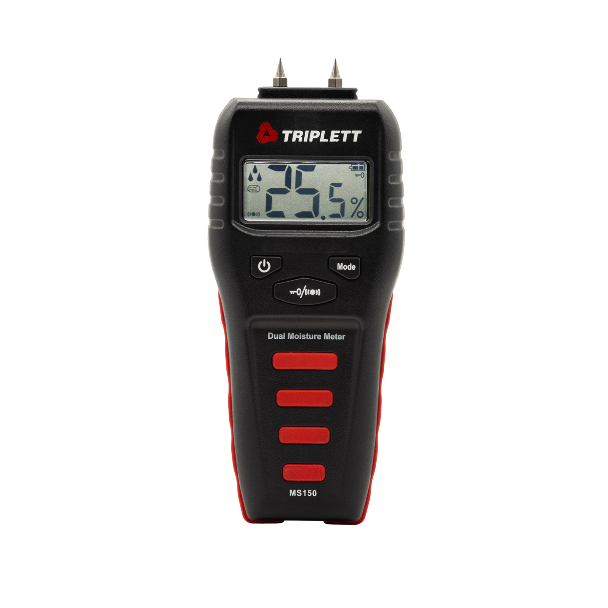 Triplett, Dual Pin/Pinless Moisture Meter, Model# MS150
